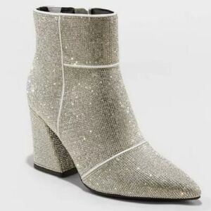 BRAND NEW Rhinstone Booties